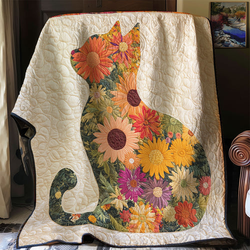 Flower Cat WJ2403009CL Quilt