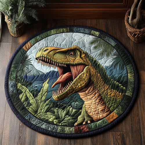 Fossil Friends CM0406042CL Quilted Round Mat