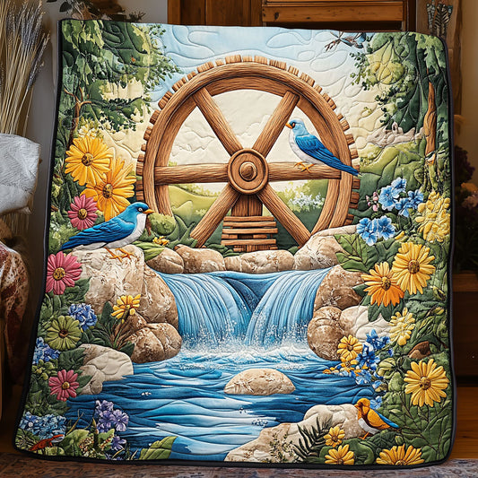 Flowing Waterwheel WJ1404007CL Quilt