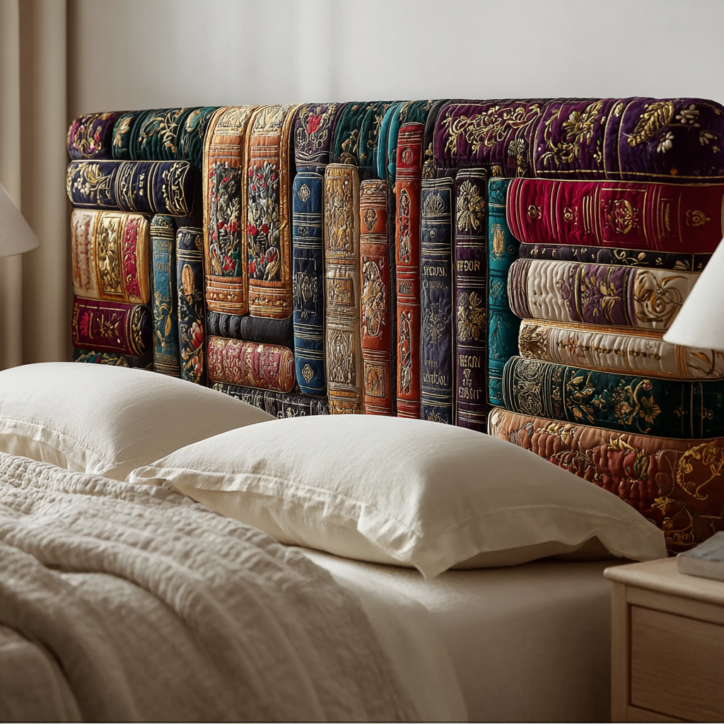 Classic Books XR1812007CL Quilted Headboard Slipcover