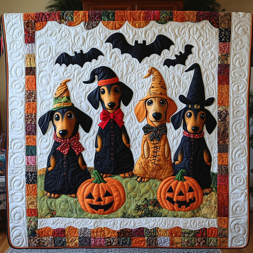 Pumpkin Patrol WY3107057CL Quilt