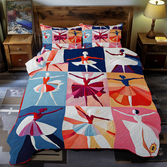 Geometric Ballerina WY1712041CL Duvet Cover Set