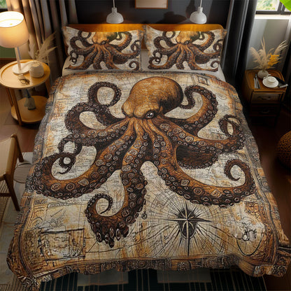 Pirate’s Octopus WN0702091CL Duvet Cover Set