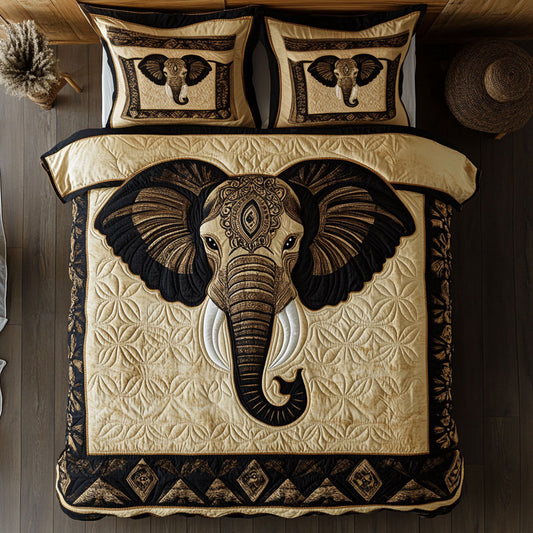 Tribal Elephant CP2006034CL Duvet Cover Set