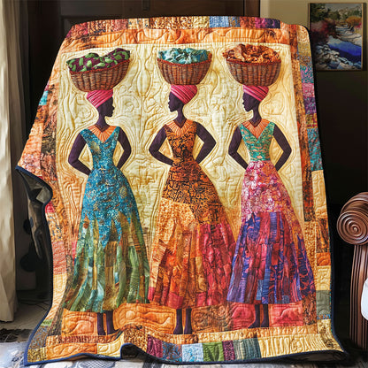 Colorful Black Women WY2001070CL Quilt