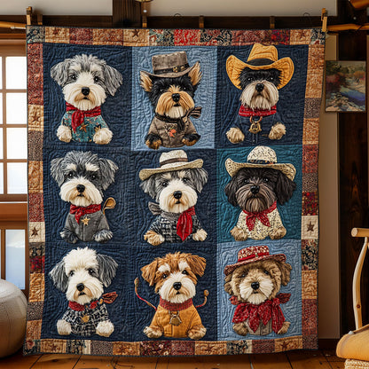 Lone Western Pooch WN0807066CL Quilt