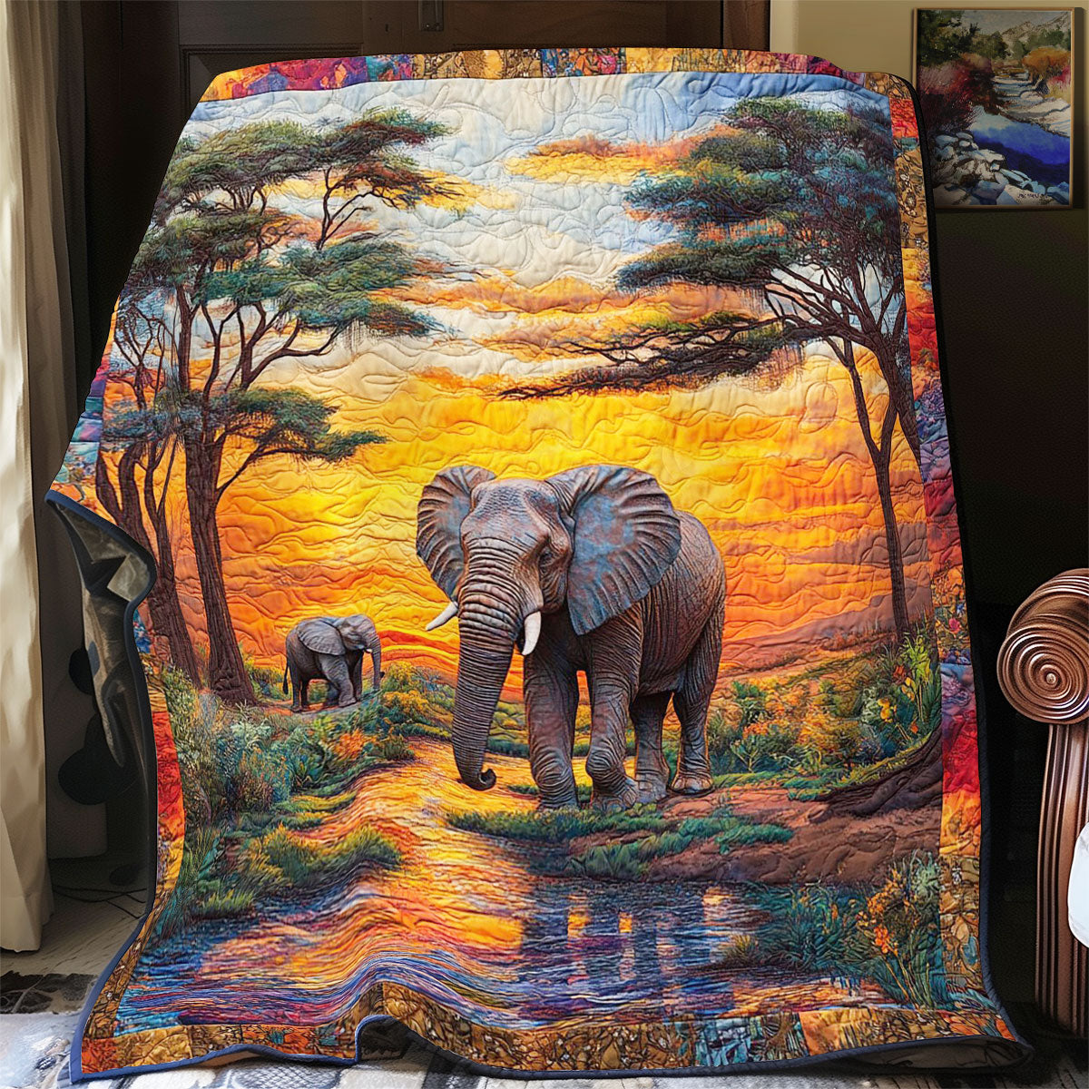 Elephant CW0807017CL Quilt