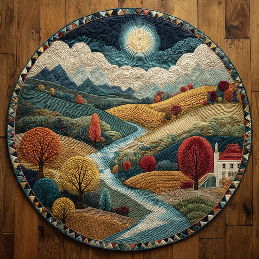 Celestial Valley CW1108017CL Quilted Round Mat