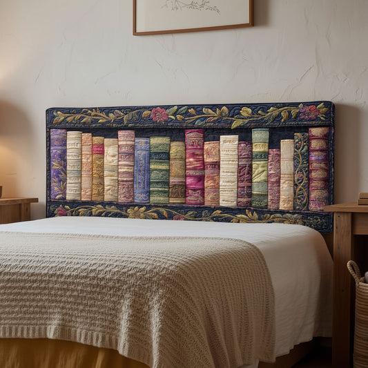 Quiet Library CP1212029CL Quilted Headboard Slipcover
