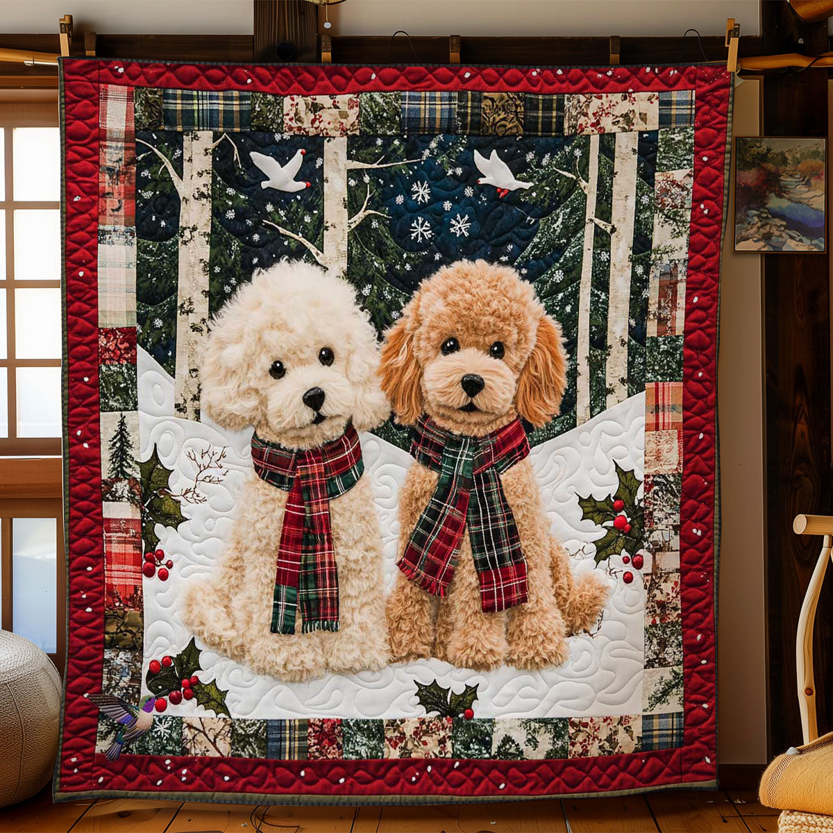 Poodle Magic WN1511041CL Quilt