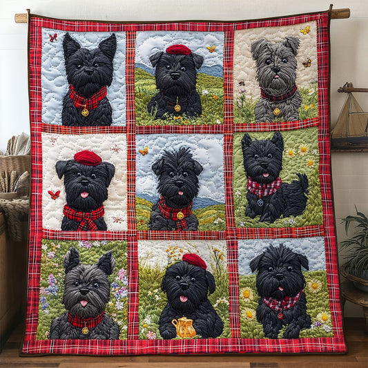 Scottish Terrier Charm WN2104038CL Quilt
