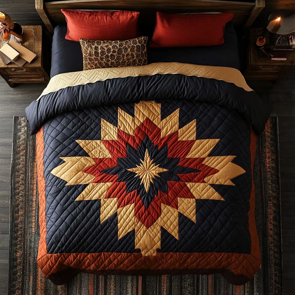 Native Pattern Blaze WN1604037CL Duvet Cover Set
