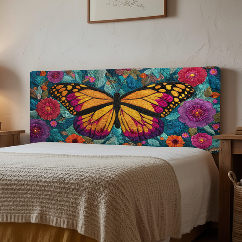 Butterfly XR2412002CL Quilted Headboard Slipcover