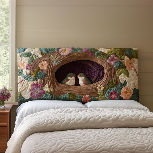 Loving Bird QA2812002CL Quilted Headboard Slipcover