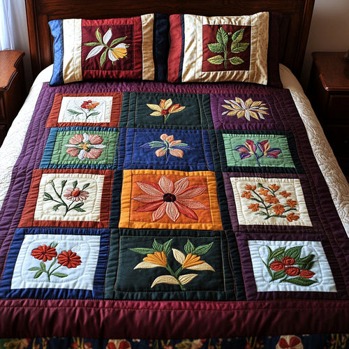 Vintage Flower WJ0304030CL Duvet Cover Set