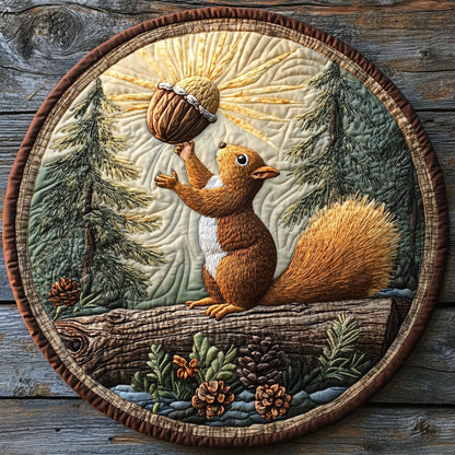 Nut Winner CP0506006CL Quilted Round Mat