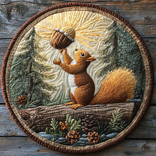 Nut Winner CP0506006CL Quilted Round Mat