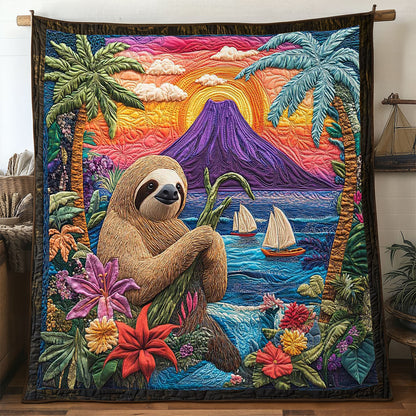 Jungle Sloth WN1704015CL Quilt