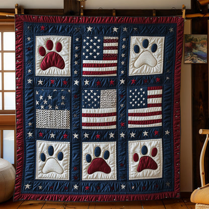 Paw And Stripes WN1707044CL Quilt