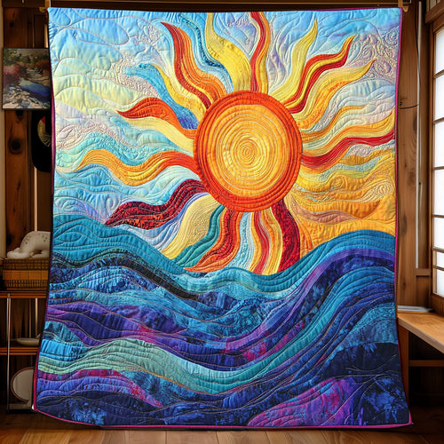 Sea Sunrise WP1102021CL Quilt