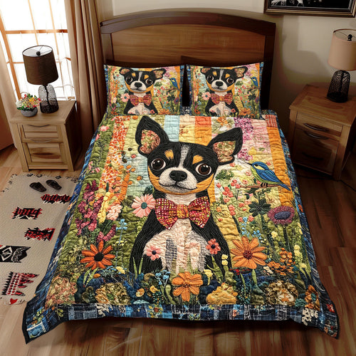 Black Chihuahua WX1812049CL Duvet Cover Set