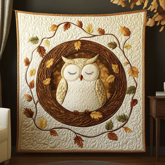 Owl Slumber Autumn DH1909010CL Quilt