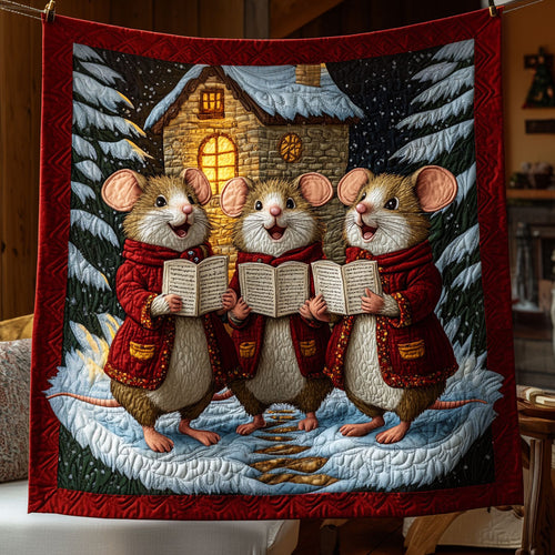 Christmas Mice Trio LT1311016CL Quilt