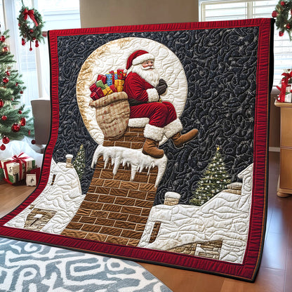 Santa Christmas Presents CW1811065CL Quilt