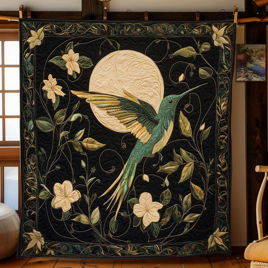 Hummingbird And Moon WY0503112CL Quilt