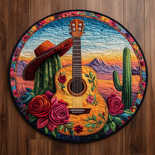 Western Snuggle CM2905031CL Quilted Round Mat