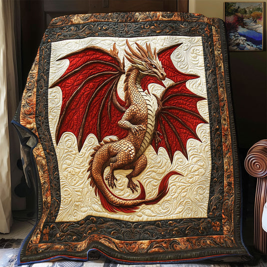 Midnight Dragon WY2101060CL Quilt