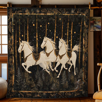 Winter Horse Run WN0512003CL Quilt