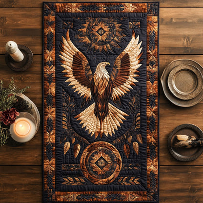 Bald Eagle Spirit CW0901091CL Quilted Table Runner