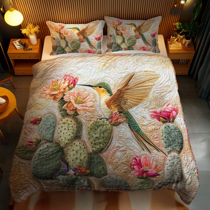 Cactus Hummingbird WN2311076CL Duvet Cover Set