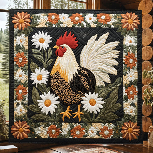 Floral Spirit Chicken WN2108046CL Quilt