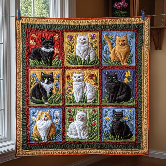 Garden Cats LT0611011CL Quilt
