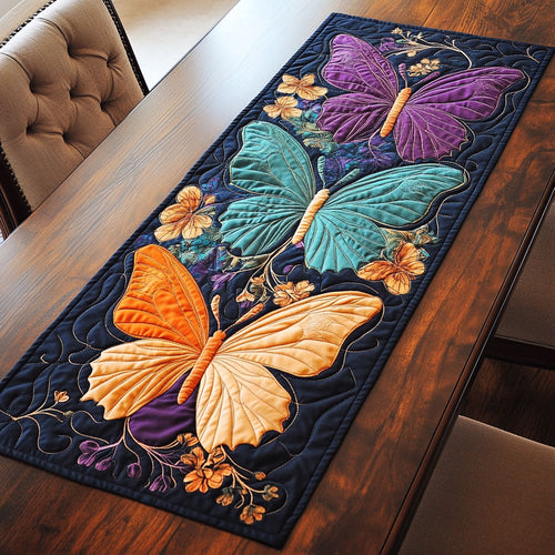 Twilight Bloom CP0207005CL Quilted Table Runner