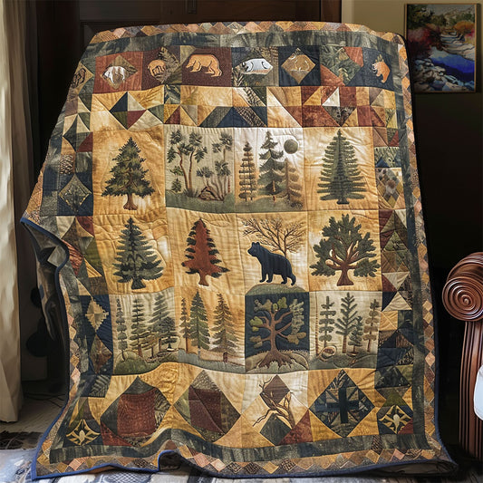 Black Bear Forest WP1905005CL Quilt