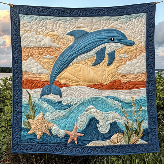 Dolphin Ocean WT1901010CL Quilt
