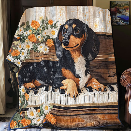 Dog And Piano CP2705047CL Quilt