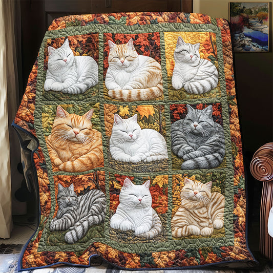 Autumn Catnap YR1501037CL Quilt