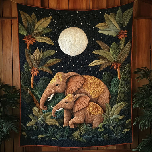 Elephant Family CP0705023CL Quilt