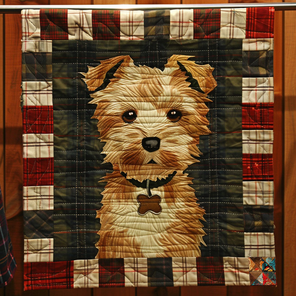 Cute Terrier Dog WJ1810020CL Quilt