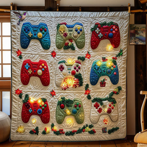 Gamer’s Christmas WN2311027CL Quilt