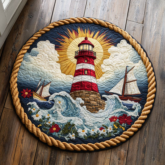 Guiding Light CM2205021CL Quilted Round Mat