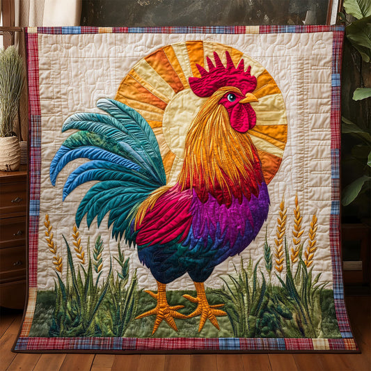Sunrise Chicken WJ2305014CL Quilt