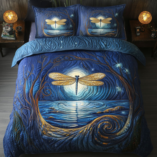 Moonlit Guardian Dragonfly  LT0310024CL Duvet Cover Set