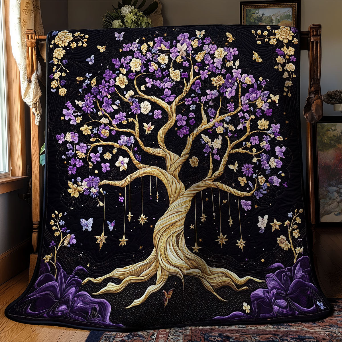 Royal Tree Of Life WY1802014CL Quilt