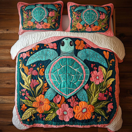 Seafoam Bloom WY1108077CL Duvet Cover Set