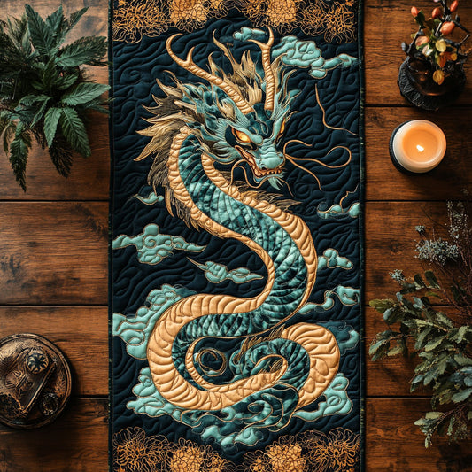 Mystic Dragon CW1805041CL Quilted Table Runner
